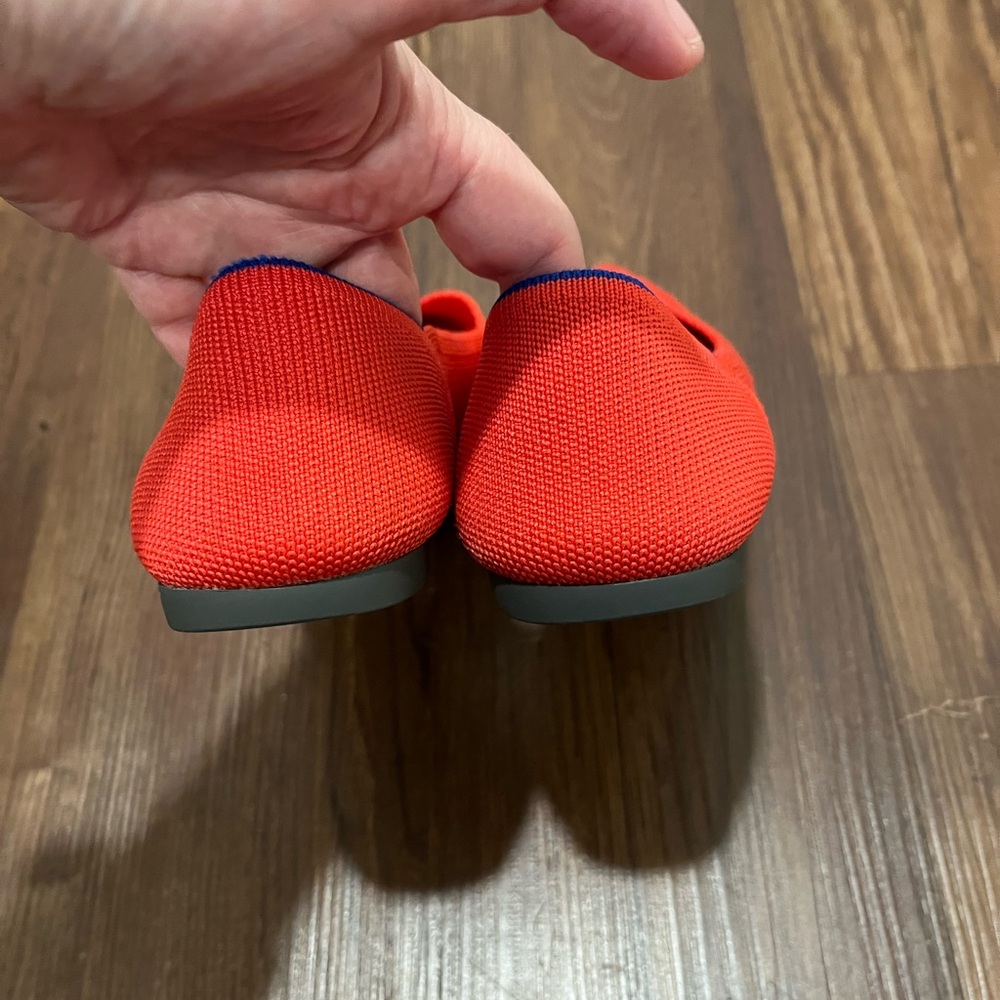 Rothy’s Flame Point Shoes Size 9W - Picture 3 of 7